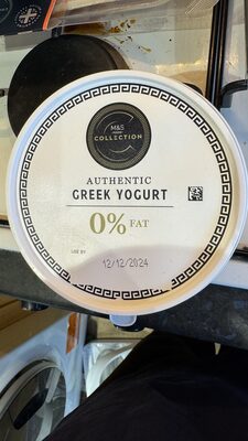 0% Authentic Greek Yogurt Natural