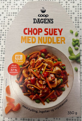 Chop suey med nudler