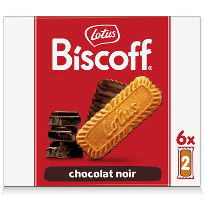 LOTUS BISCOFF Speculoos XL - Chocolat Noir - 162g (6x2p)