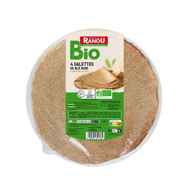 Galettes de ble noir bio x4 200g