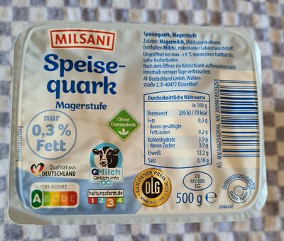 Speisequark Magerstufe 0,3 % Fett