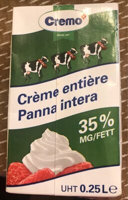 Crème entière 250mL