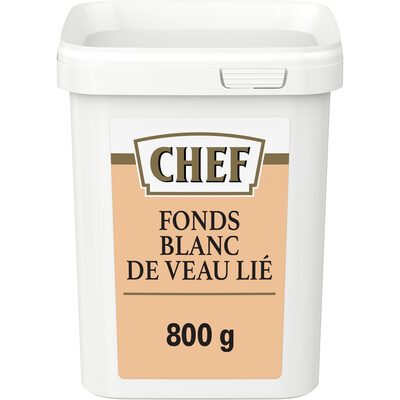 Fonds Blanc de Veau Lié CHEF - Boîte de 800 g jusqu'à 40 L