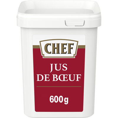 Jus de Boeuf CHEF déshydraté - Boîte de 600 g jusqu'à 20 L
