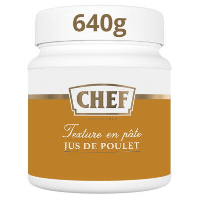 Jus de Poulet Premium CHEF Pot de 640 g - pour 8L