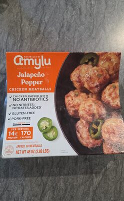 Jalapeño Popper Chicken Meatballs