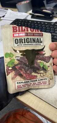 Biltong Original with Coriander & Pepper