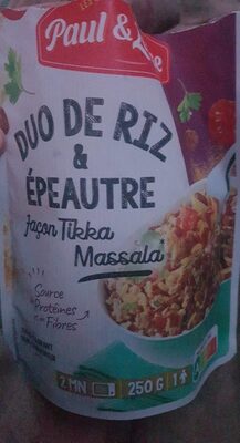 Duo de riz et épeautre façon tikka massala