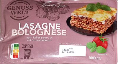 Lasagne Bolognese