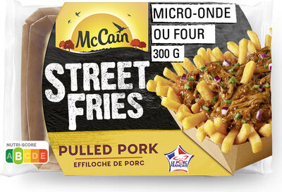 Street fries pulled pork