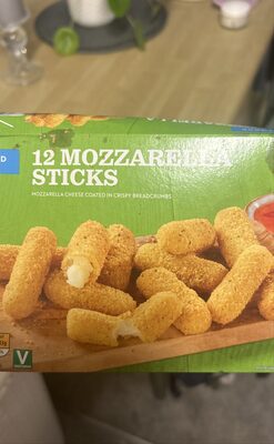 12 mozzarella sticks