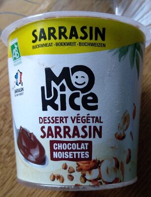 Dessert végétal au sarrasin occitan chocolat noisette