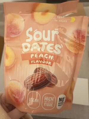Sour dates peach flavour