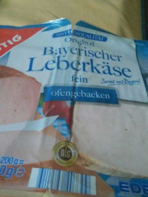 Orginal Bayerischer Leberkäse fein