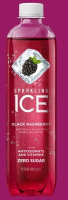 BLACK RASPBERRY Flavored Sparkling Water