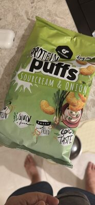 Protein puffs sourcream & onion