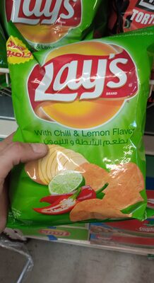 Chips Lays Saveur chili et citron