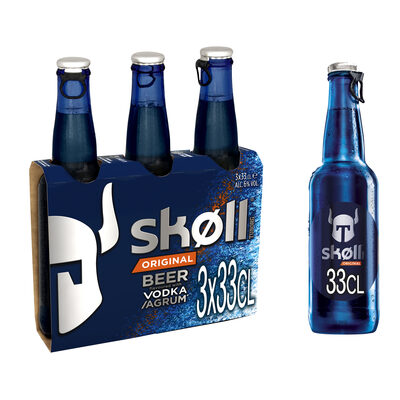 Skoll 3X33CL SKOLL 6.0 DEGRE ALCOOL