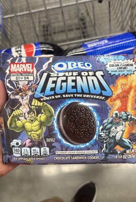 OREO STUF OF LEGENDS Chocolate Sandwich Cookies