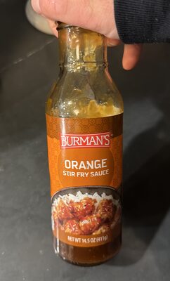 Orange Stir Fry Sauce