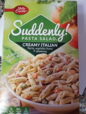 Suddenly! Pasta Salad creamy italian