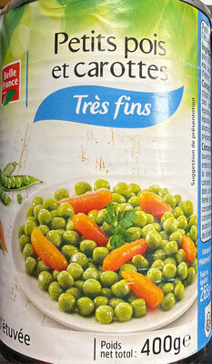 Petits pois et carottes Très fins