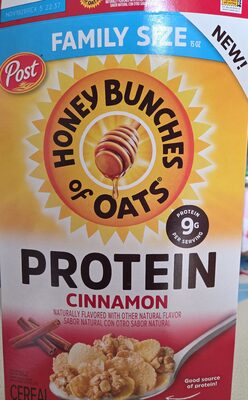 Honey Bunches Of Oats Protein Cinnamon