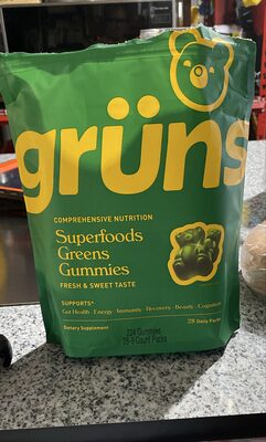 Superfoods Greens Gummies