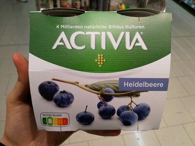 Danone ACTIVIA® Heidelbeere 3,5% 4 x 115g = 460g