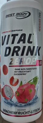 Vital Drink ZEROP Litchi & Fruit du dragon