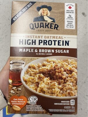 Instant Oatmeal Protein Maple & Brown Sugar