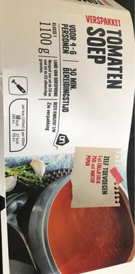 All ingredients for tomato soup