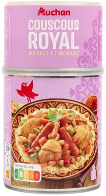 Couscous royal volaille et merguez