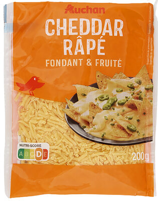 Auchan cheddar rape 200g