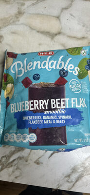 Blueberry beet flax