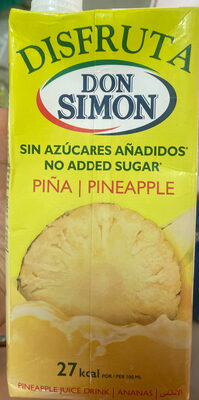 Zumo piña S/A
