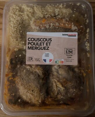Cousous poulet et merguez